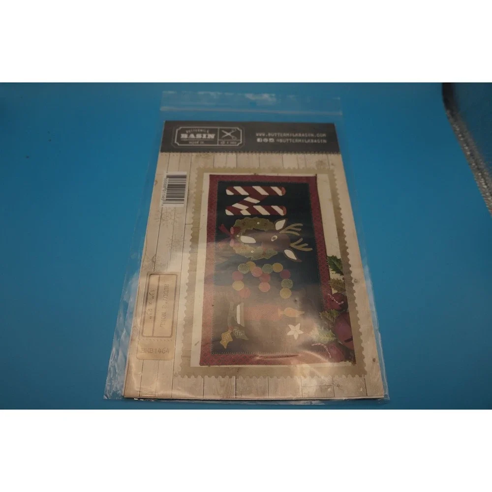 Buttermilk Basin Ruddy's Noel Wool Applique Pattern BMB1464 Reindeer Christmas